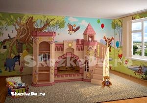 Волшебная роспись детской комнаты.
